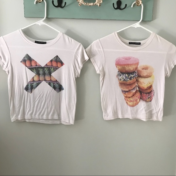 Brandy Melville Tops - Donut & Pineapple tops